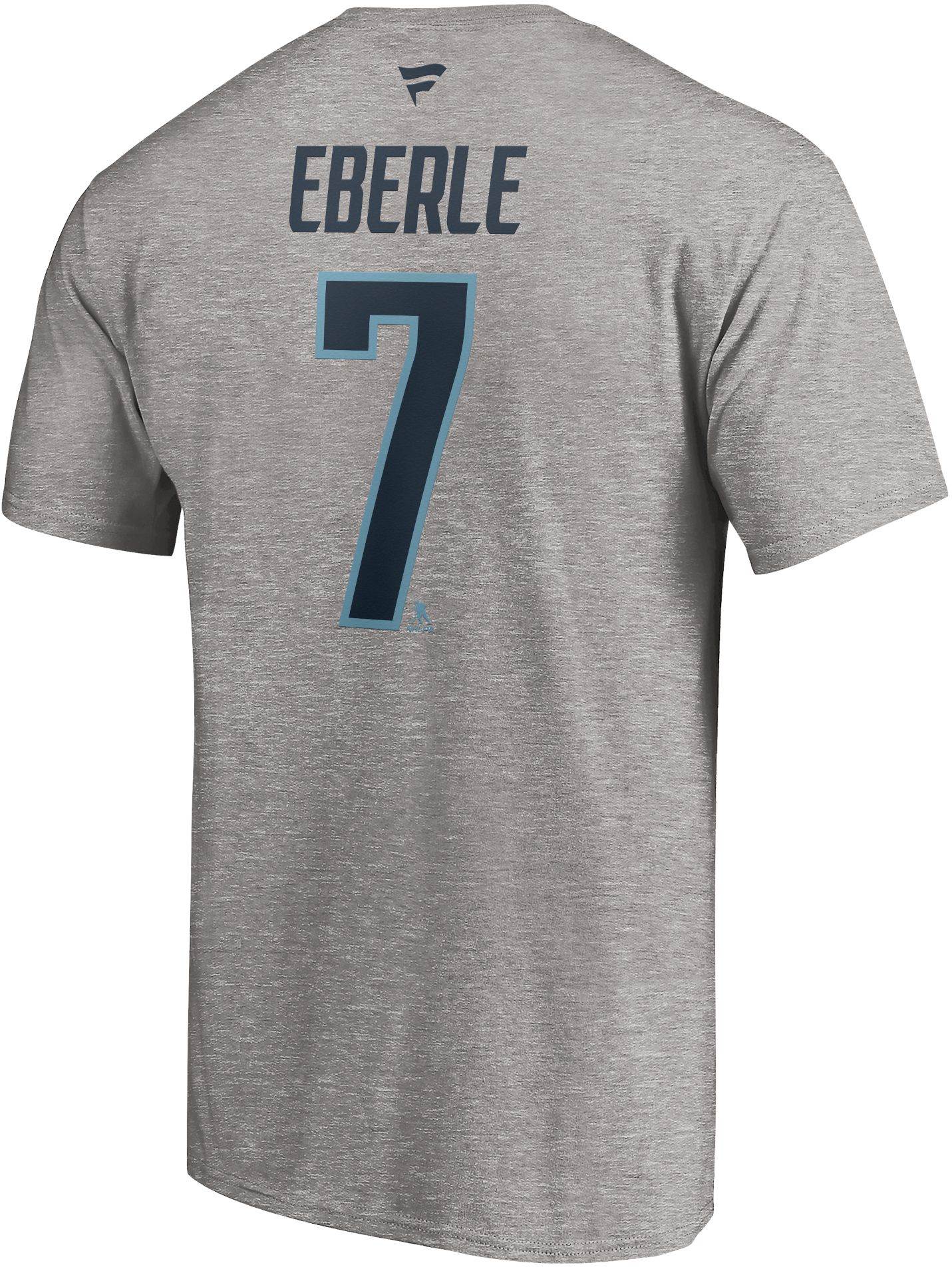 NHL Adult Seattle Kraken Jordan Eberle #7 Grey Player T-Shirt product image
