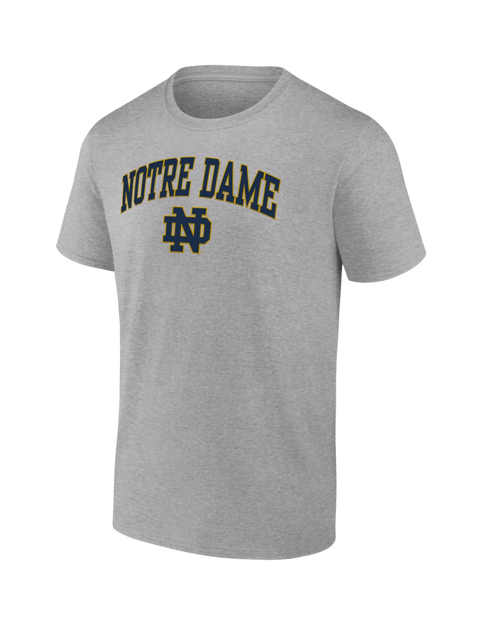 NCAA Men's Notre Dame Fighting Irish Grey Heather Promo Campus T-Shirt product image