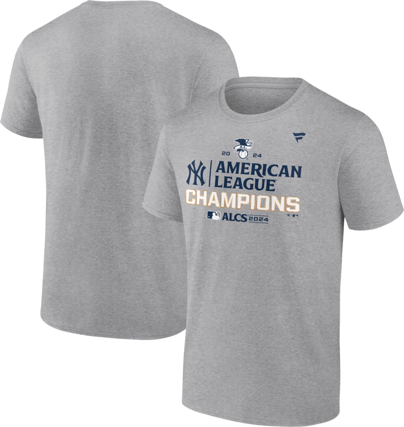 MLB Team Apparel 2024 ALCS Champions Adult New York Yankees Locker Room T Shirt Dick s Sporting Goods