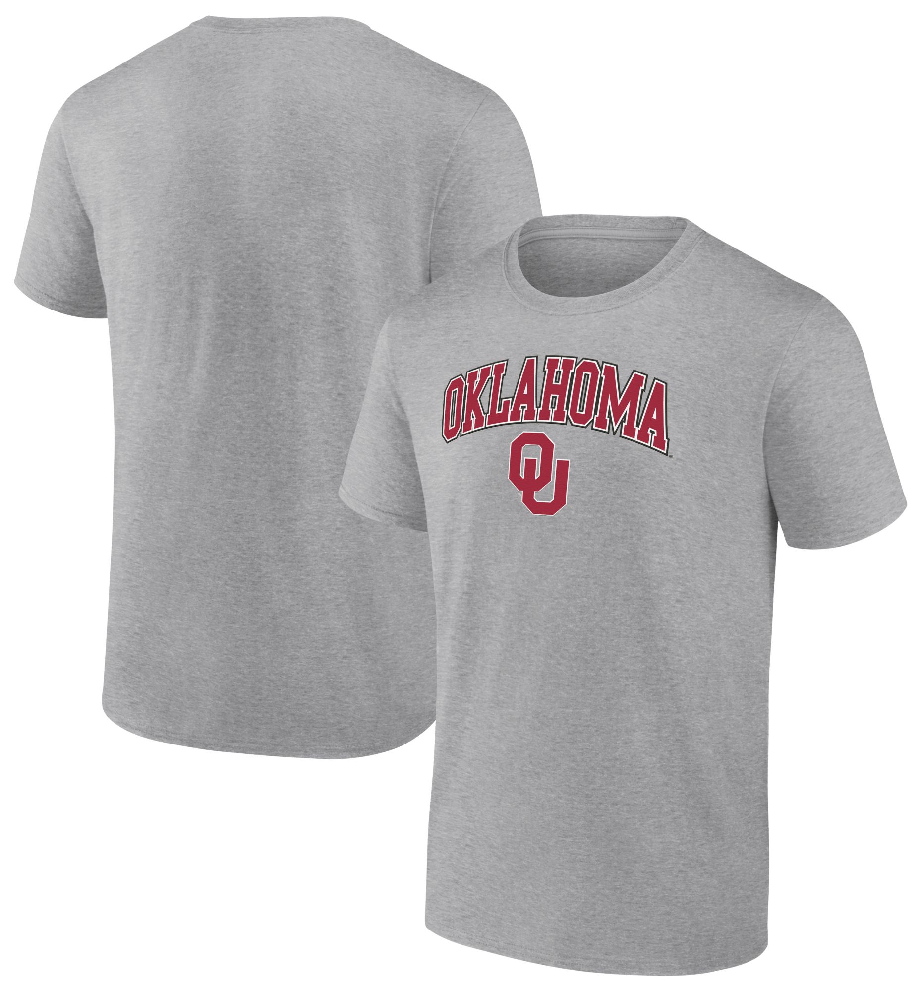 NCAA Men's Oklahoma Sooners Grey Heather Promo Campus T-Shirt product image