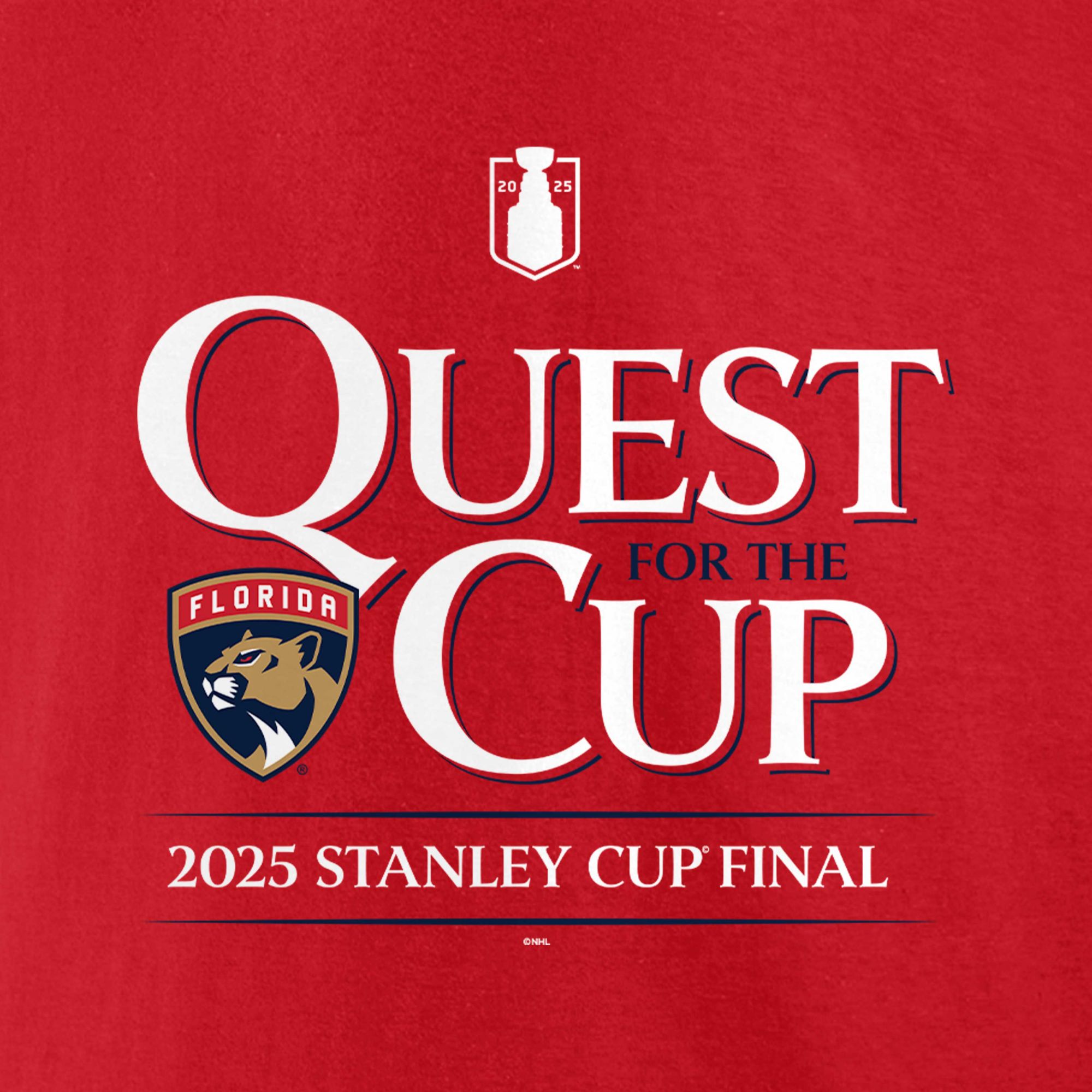 NHL Adult Florida Panthers 2025 Eastern Conference Champions Quest T-Shirt product image
