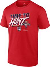 NHL Florida Panthers "Time To Hunt" Playoffs Red T-Shirt product image