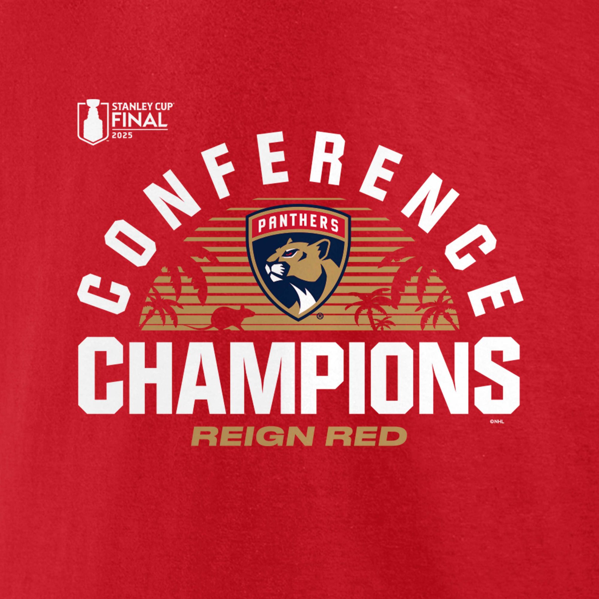 NHL Adult Florida Panthers 2025 Eastern Conference Champions Hometown T-Shirt product image