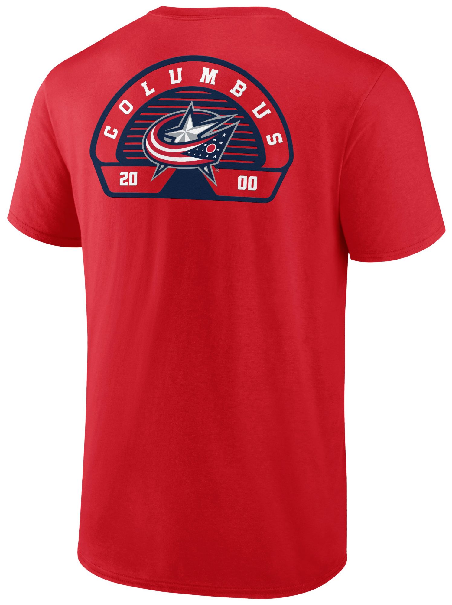 NHL Adult Columbus Blue Jackets Valor Red T-Shirt product image