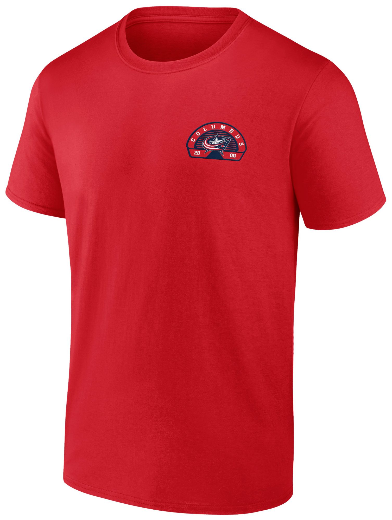 NHL Adult Columbus Blue Jackets Valor Red T-Shirt product image