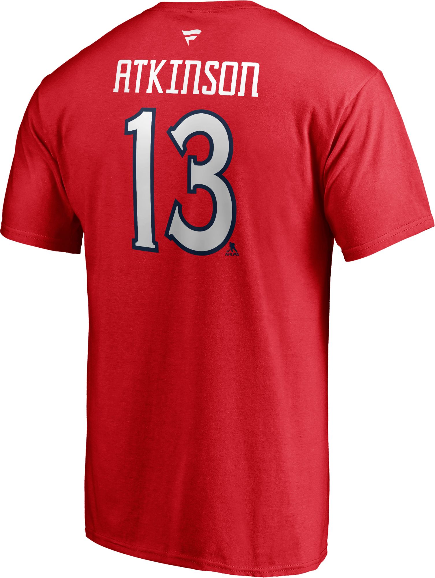 NHL Men's Columbus Blue Jackets Cam Atkinson #13 Special Edition Red T-Shirt product image