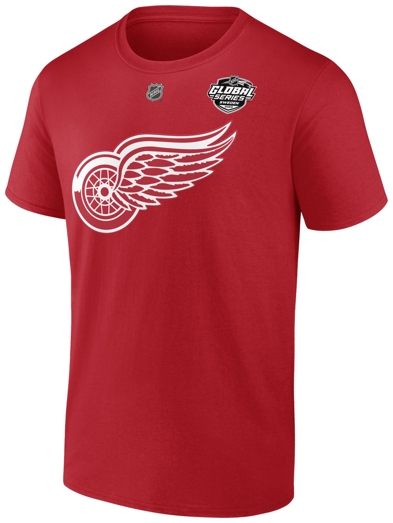 NHL Adult Detroit Red Wings Moritz Seider #53 Red T-Shirt product image
