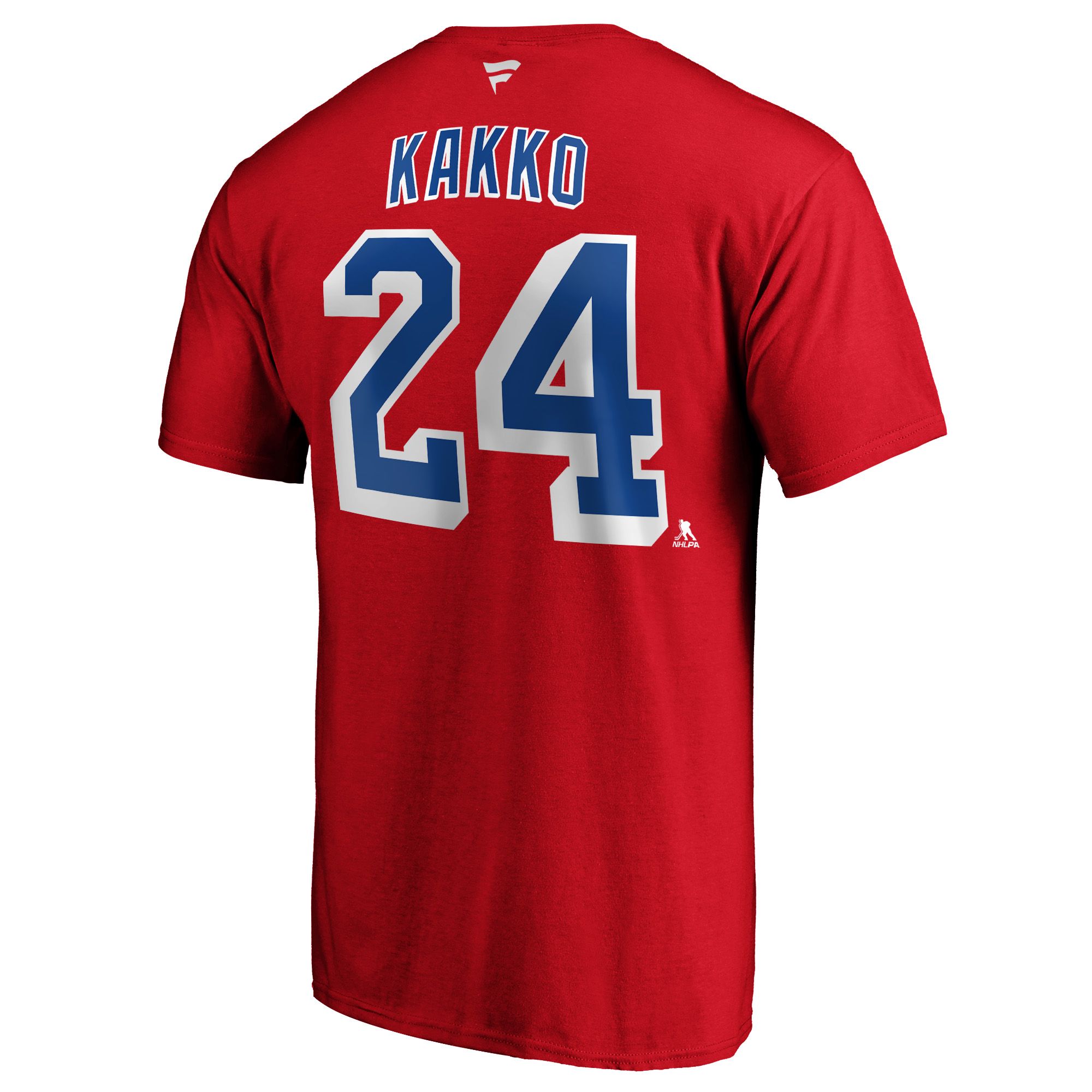NHL Men's New York Rangers Kaapo Kakko #24 Black Player T-Shirt product image