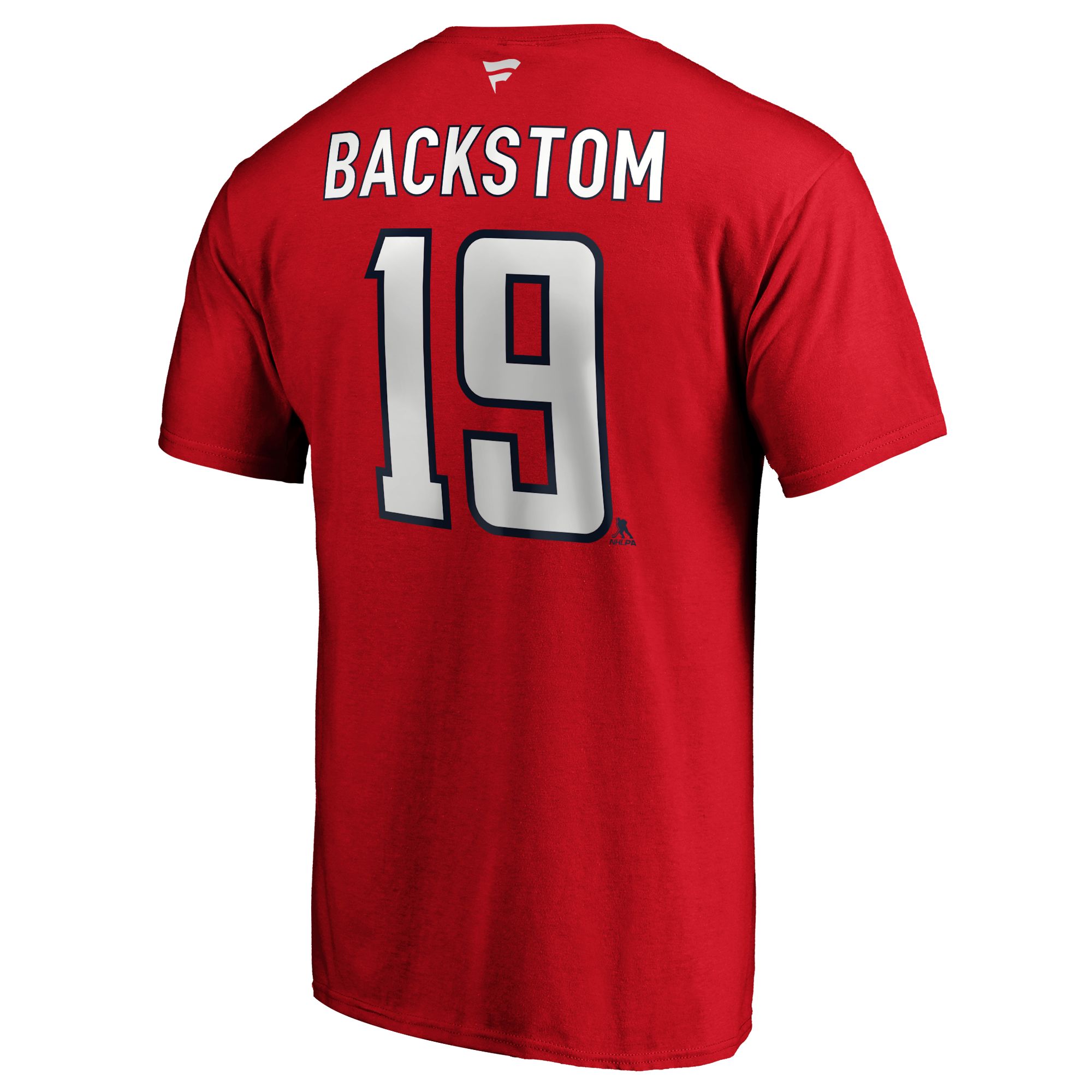 NHL Men's Washington Capitals Nicklas Backstrom #19 Red Player T-Shirt product image