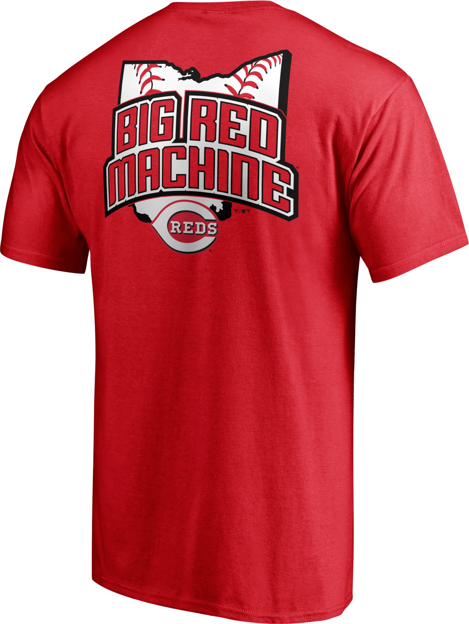 Fanatics Men's Cincinnati Reds Red Big Red T-Shirt product image