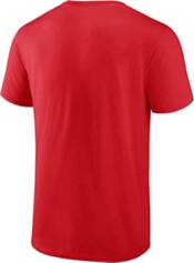Nike Dri-Fit MLB St. Louis Cardinals Logo Red T-Shirt Size S Center Swoosh