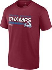 NHL 2022-2023 Division Champions Colorado Avalanche Locker Room T-Shirt product image