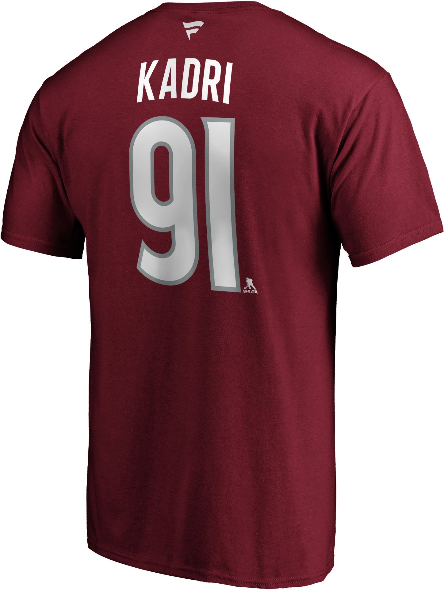NHL Men's Colorado Avalanche Nazem Kadri #91 Red Player T-Shirt product image