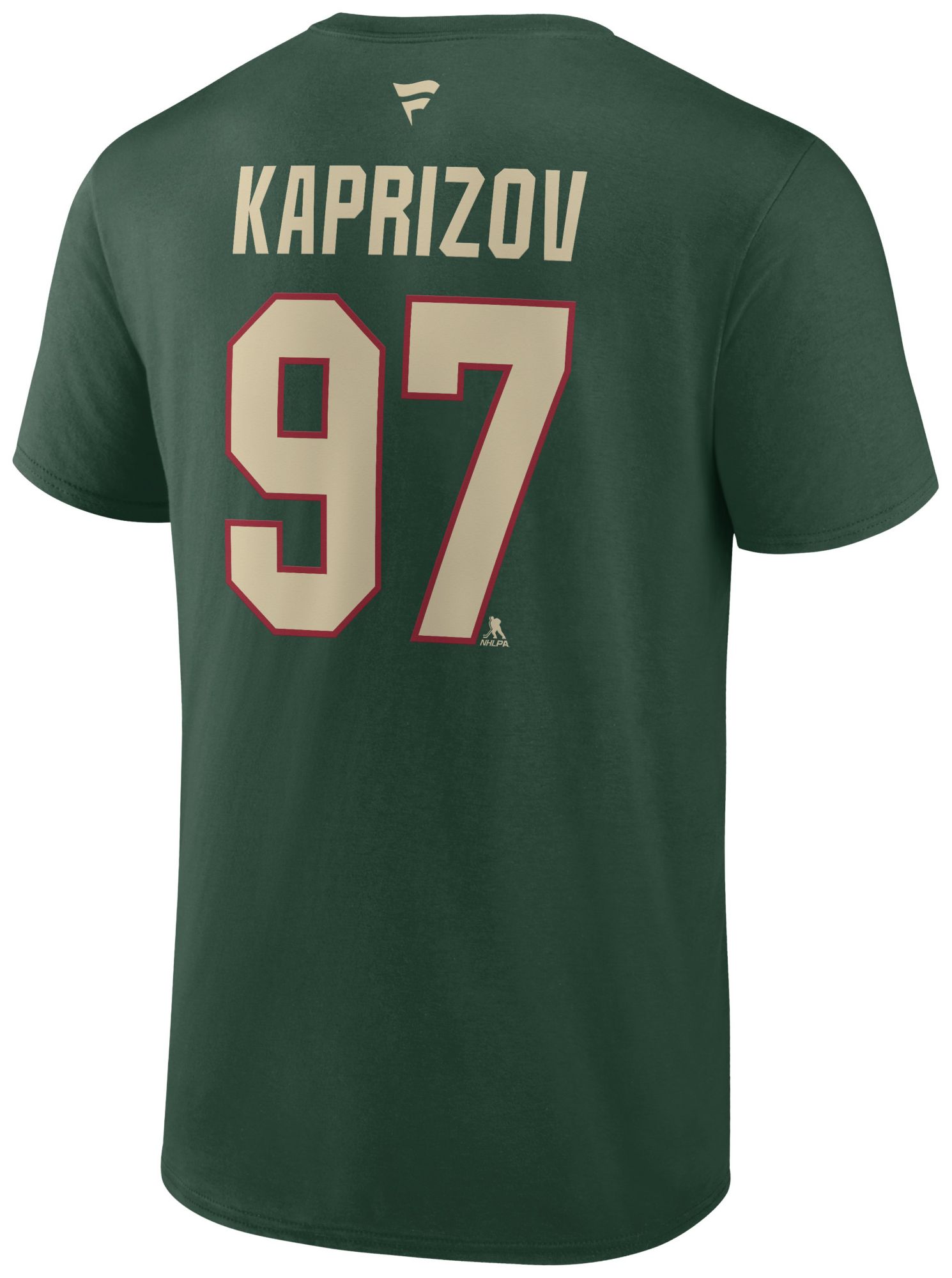 NHL Adult Minnesota Wild Kirill Kaprizov #97 Green T-Shirt product image