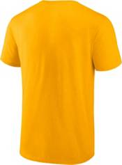NHL 2022 Stanley Cup Playoffs Nashville Predators Slogan Yellow T-Shirt product image