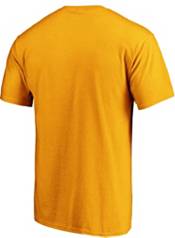 Dick's Sporting Goods NHL Women's Boston Bruins Wordmark Gold V-Neck T-Shirt