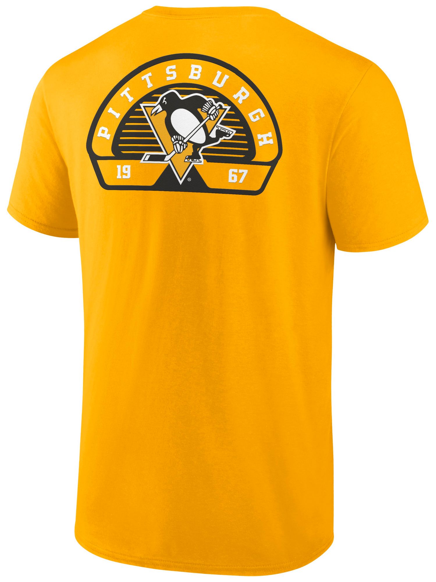 NHL Adult Pittsburgh Penguins Valor Gold T-Shirt product image