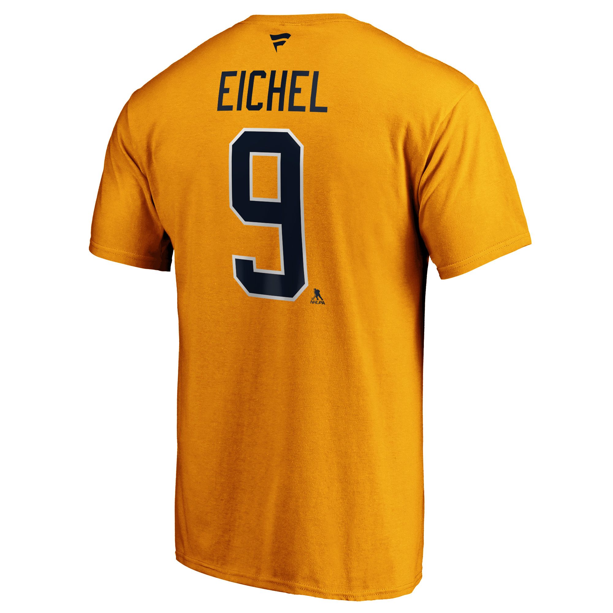 NHL Men's Buffalo Sabres Jack Eichel #9 Yellow Player T-Shirt product image