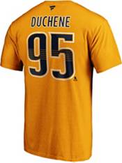 NHL Men's Nashville Predators Matt Duchene #95 Gold Player T-Shirt product image