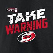 NHL 2022 Stanley Cup Playoffs Carolina Hurricanes Slogan Black T-Shirt product image