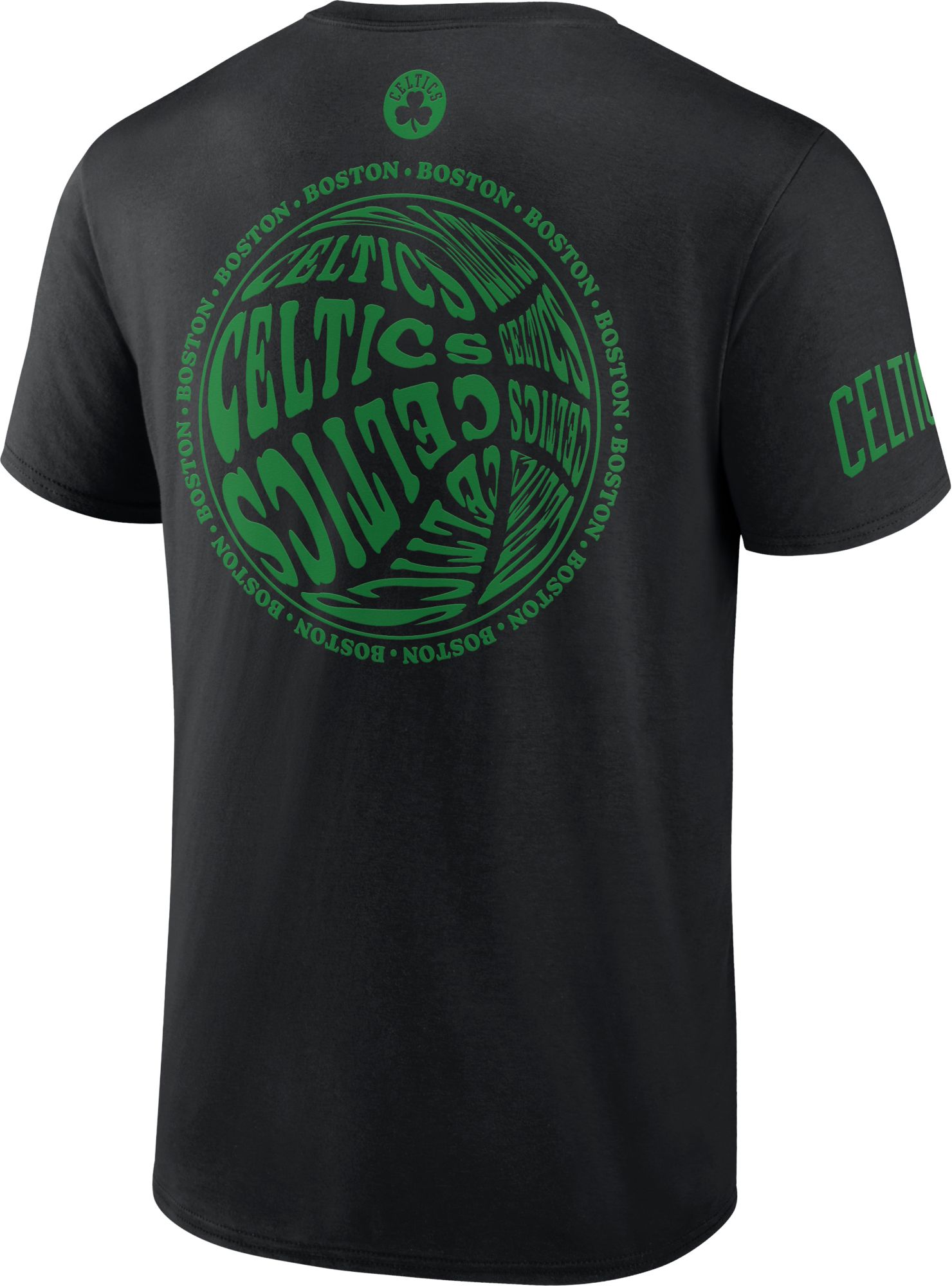 NBA Men's Boston Celtics Black Cotton T-Shirt product image