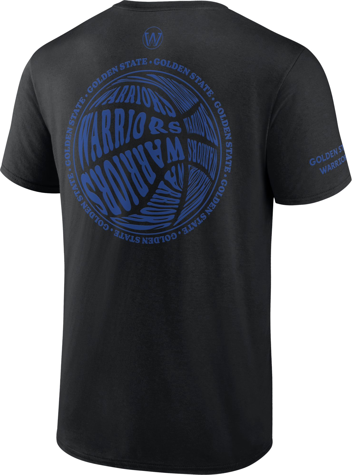 NBA Men's Golden State Warriors Black Cotton T-Shirt product image