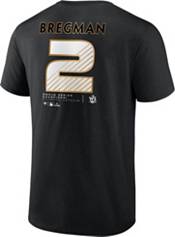 MLB Men's 2022 World Series Champions Houston Astros Alex Bregman #2 Gold Luxe T-Shirt product image
