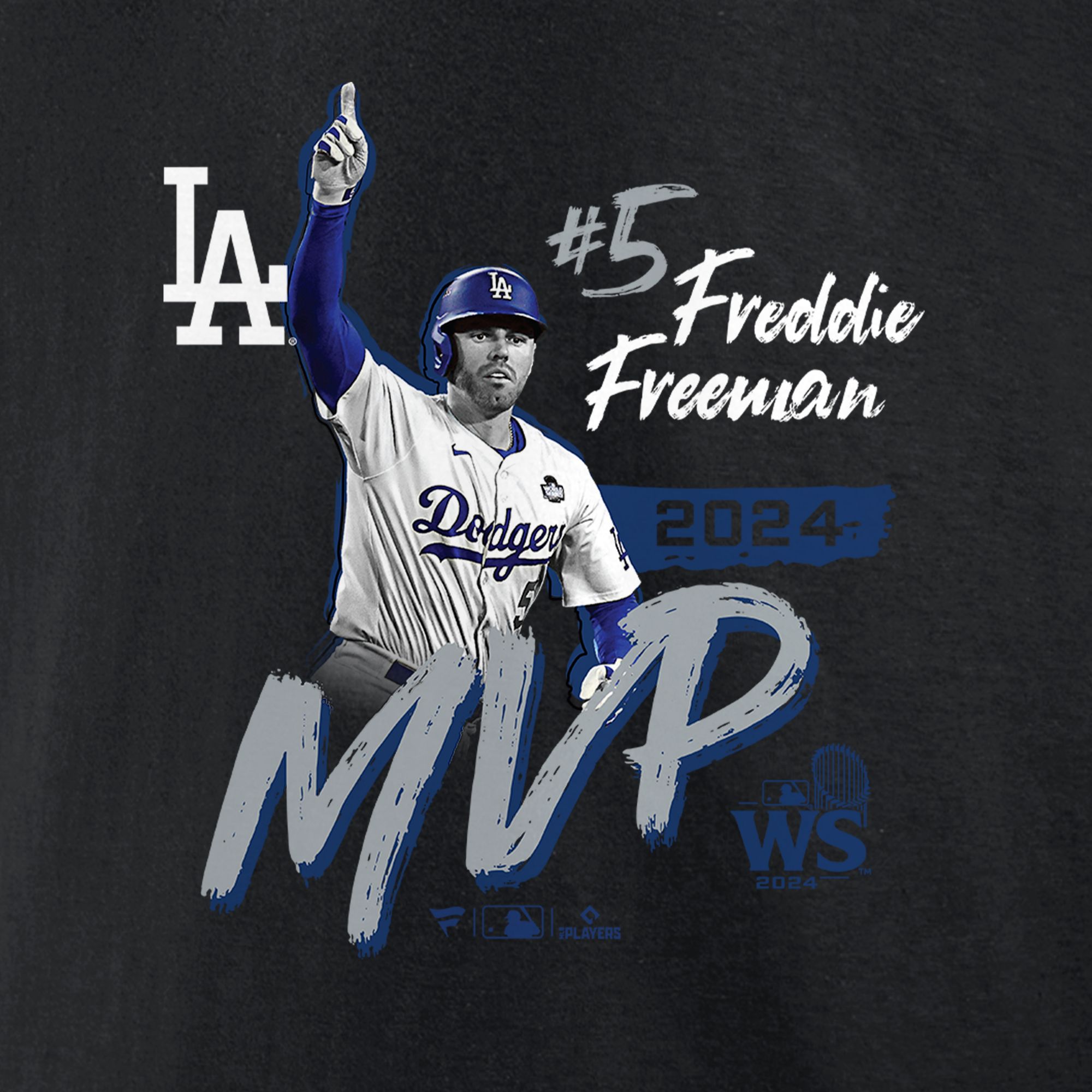 MLB Team Apparel Adult 2024 World Series Champions Los Angeles Dodgers