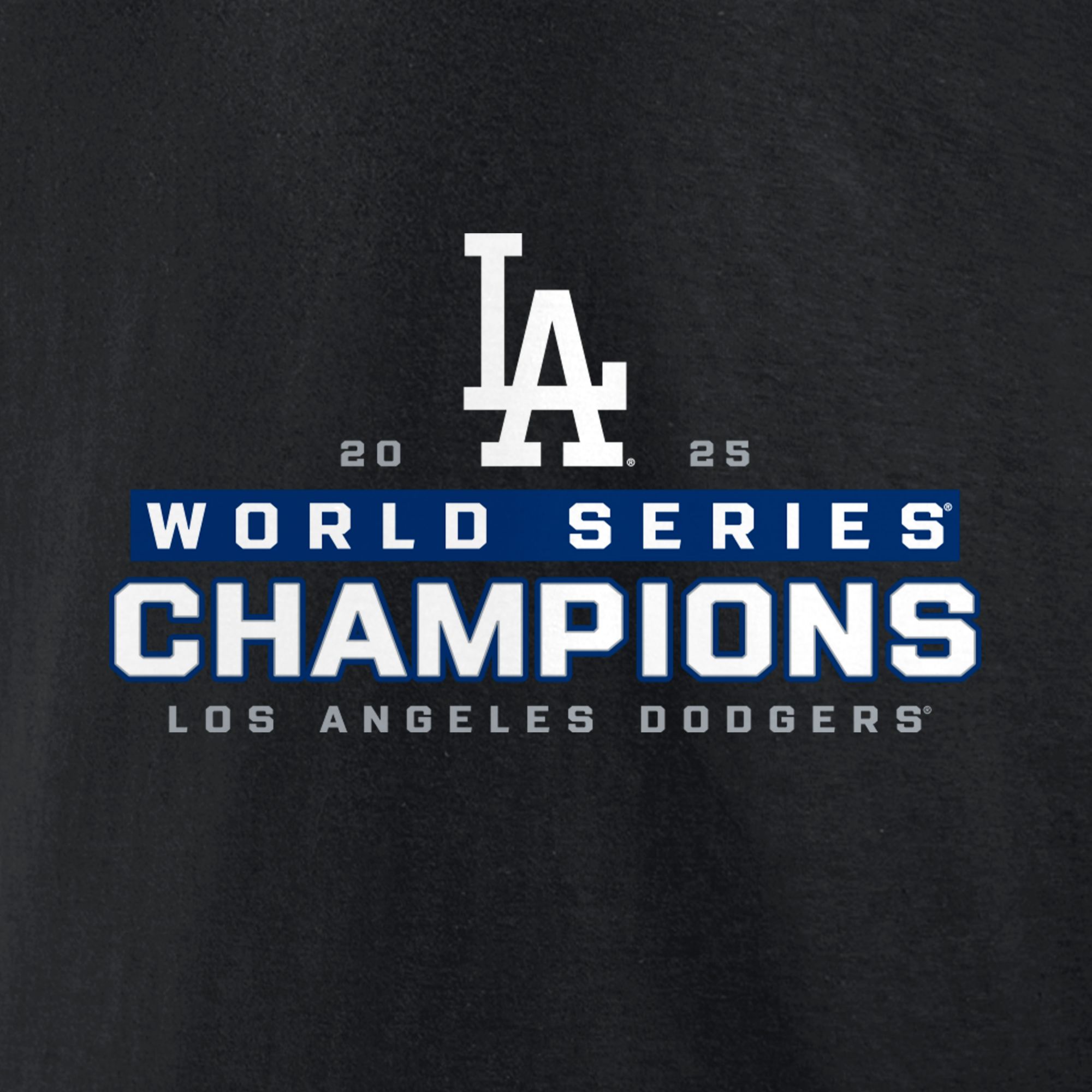 MLB Team Apparel Men's Los Angeles Dodgers 2025 World Series Champions Signature Roster T-Shirt product image