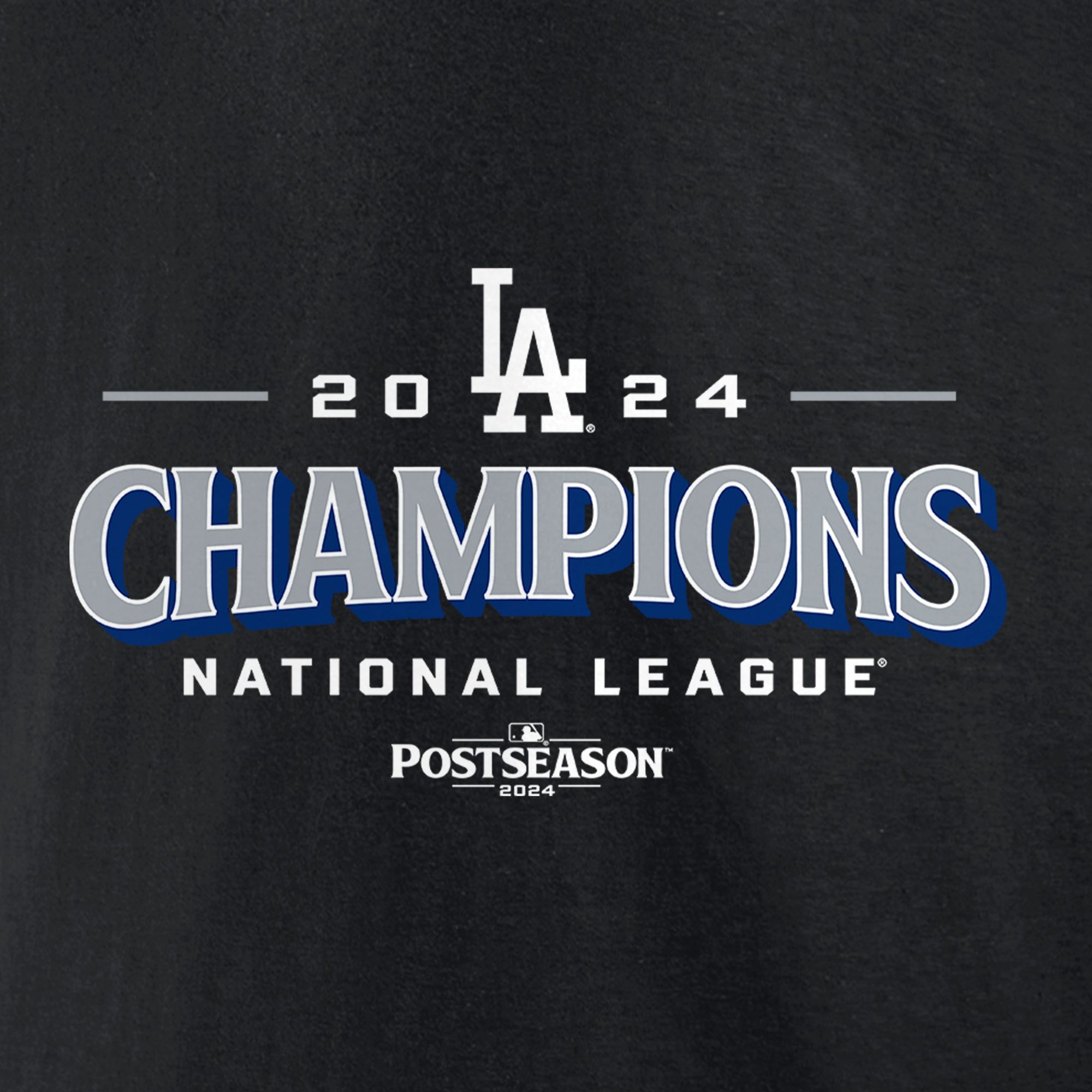MLB Team Apparel 2025 NLCS Champions Men's Los Angeles Dodgers Roster T