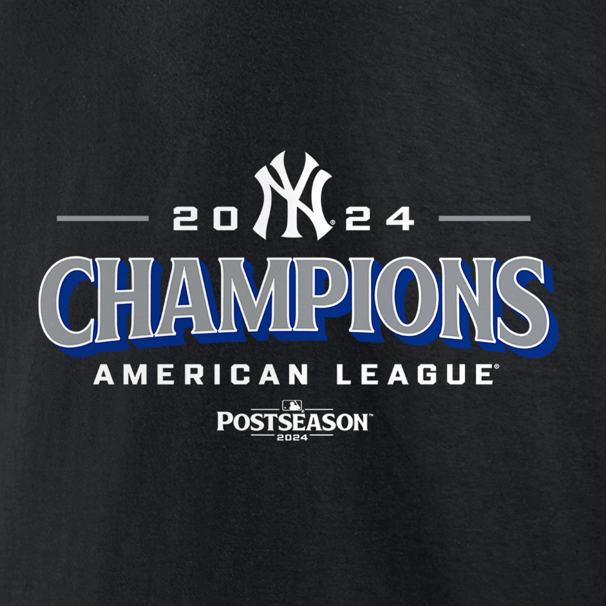 MLB Team Apparel Adult 2024 ALCS Champions New York Yankees Roster T-Shirt product image