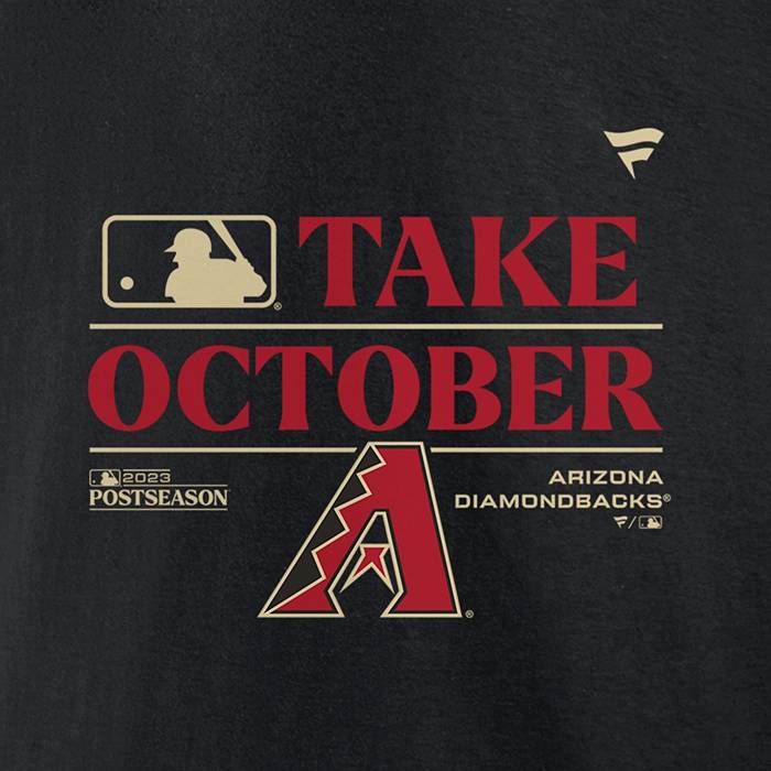 MLB Men's 2023 Postseason Take October Arizona Diamondbacks Locker Room  T-Shirt