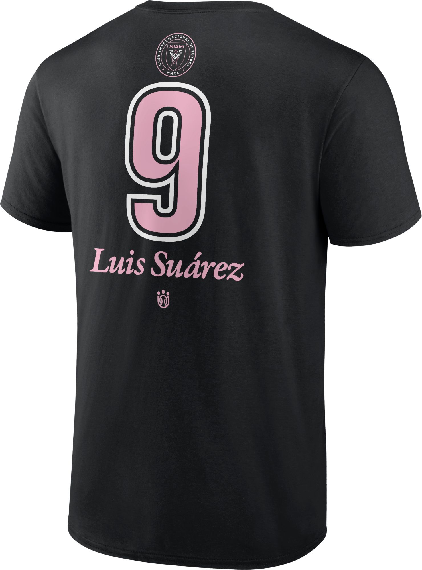 MLS Adult 2025 MLS Cup Champions Inter Miami CF Luis Suarez #9 T-Shirt product image