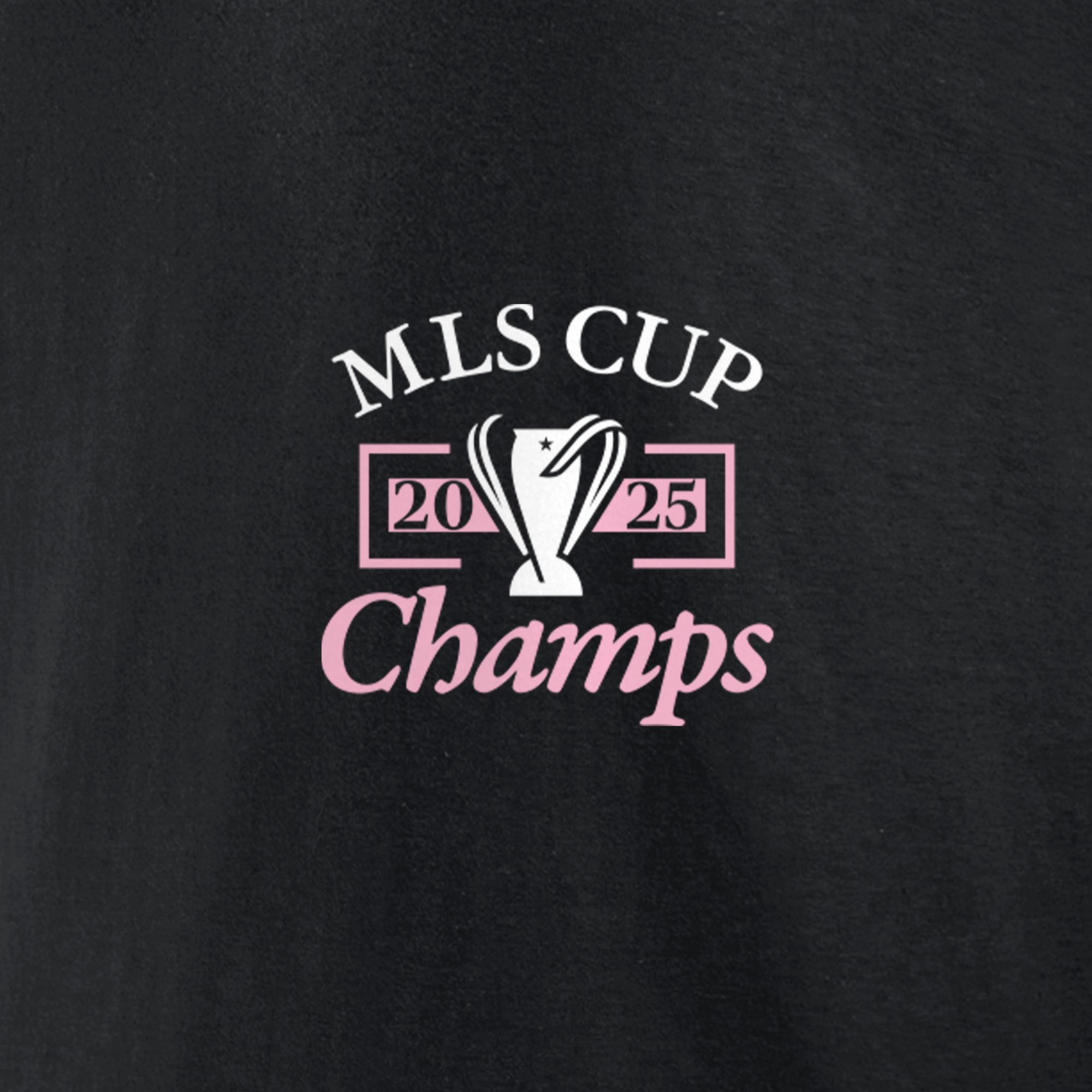 MLS Adult 2025 MLS Cup Champions Inter Miami CF Luis Suarez #9 T-Shirt product image
