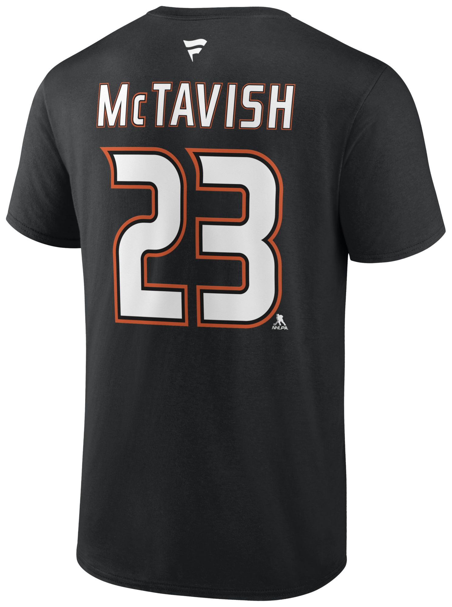 NHL Adult Anaheim Ducks Mason McTavish #23 Black T-Shirt product image