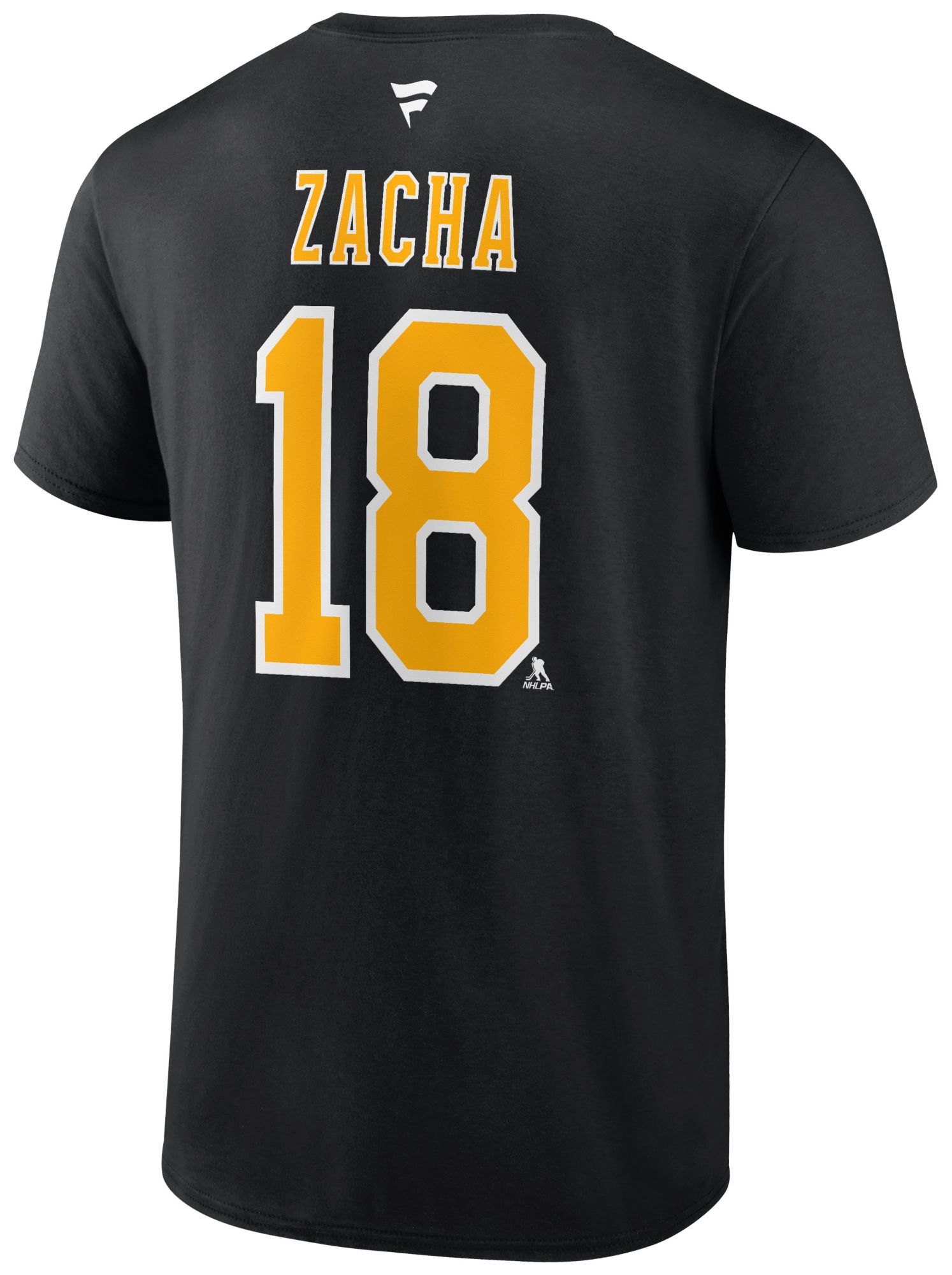 NHL Adult Boston Bruins Pavel Zacha #18 Black T-Shirt product image