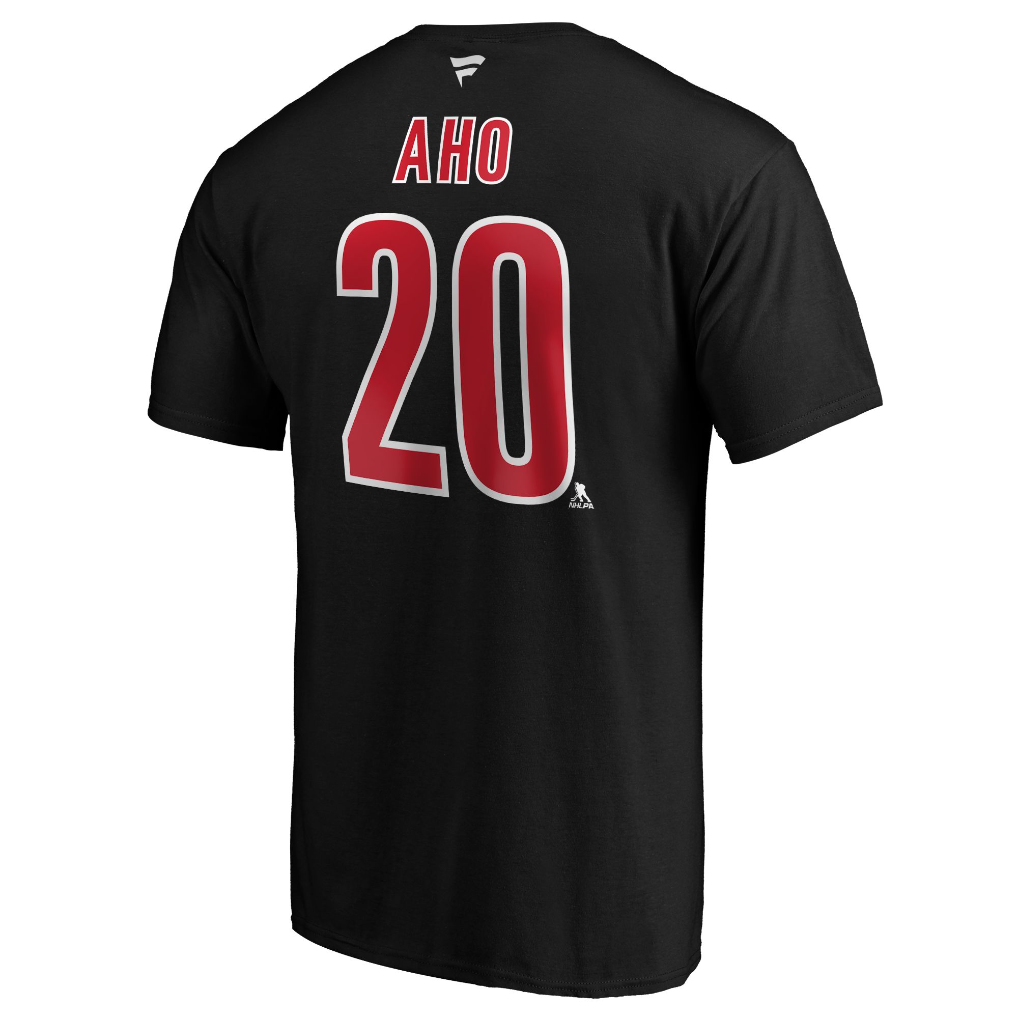 NHL Men's Carolina Hurricanes Sebastian Aho #20 Black Player T-Shirt product image
