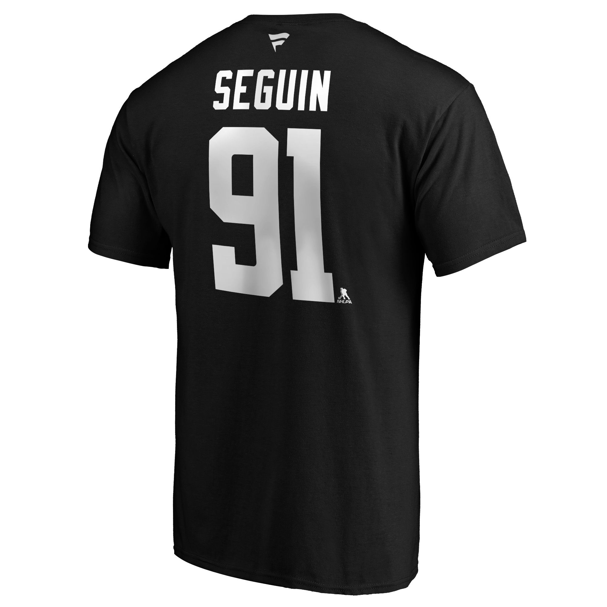 NHL Men's Dallas Stars Tyler Seguin #91 Black Player T-Shirt