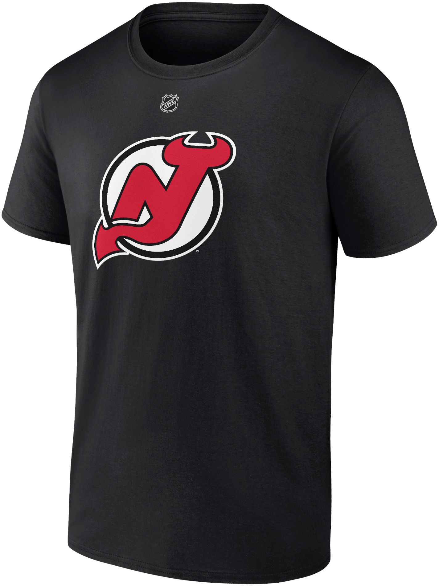 NHL New Jersey Devils Timo Meier #96 Black T-Shirt