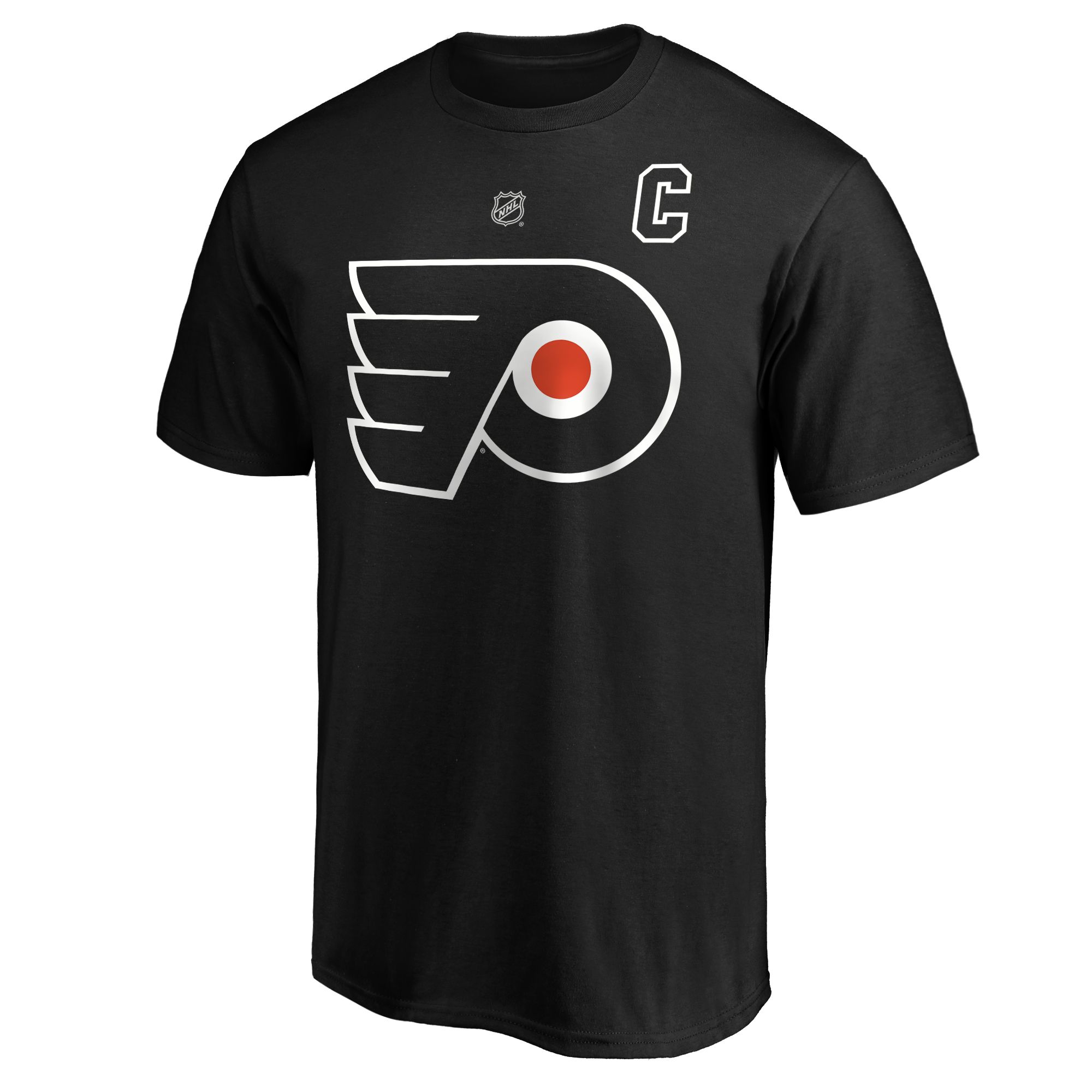 NHL Men's Philadelphia Flyers Claude Giroux #28 Black Player T-Shirt product image