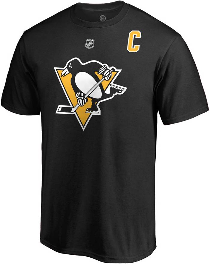 Men's adidas Sidney Crosby Black Pittsburgh Penguins Reverse