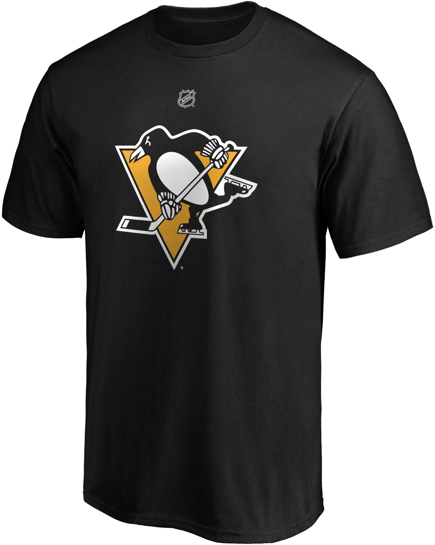 NHL Men's Pittsburgh Penguins Bryan Rust #17 Black Player T-Shirt