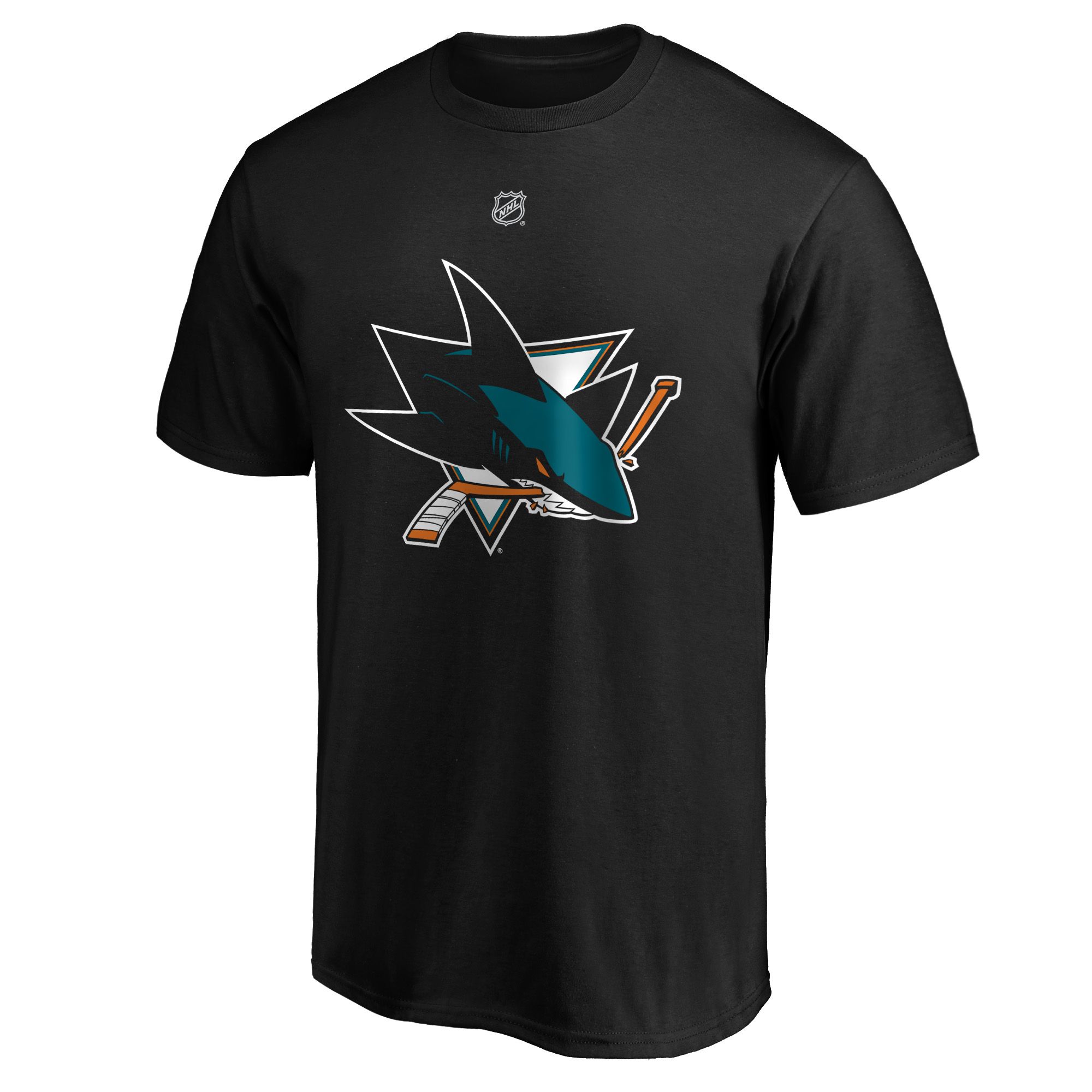 NHL Men's San Jose Sharks Brent Burns #88 Black Player T-Shirt product image