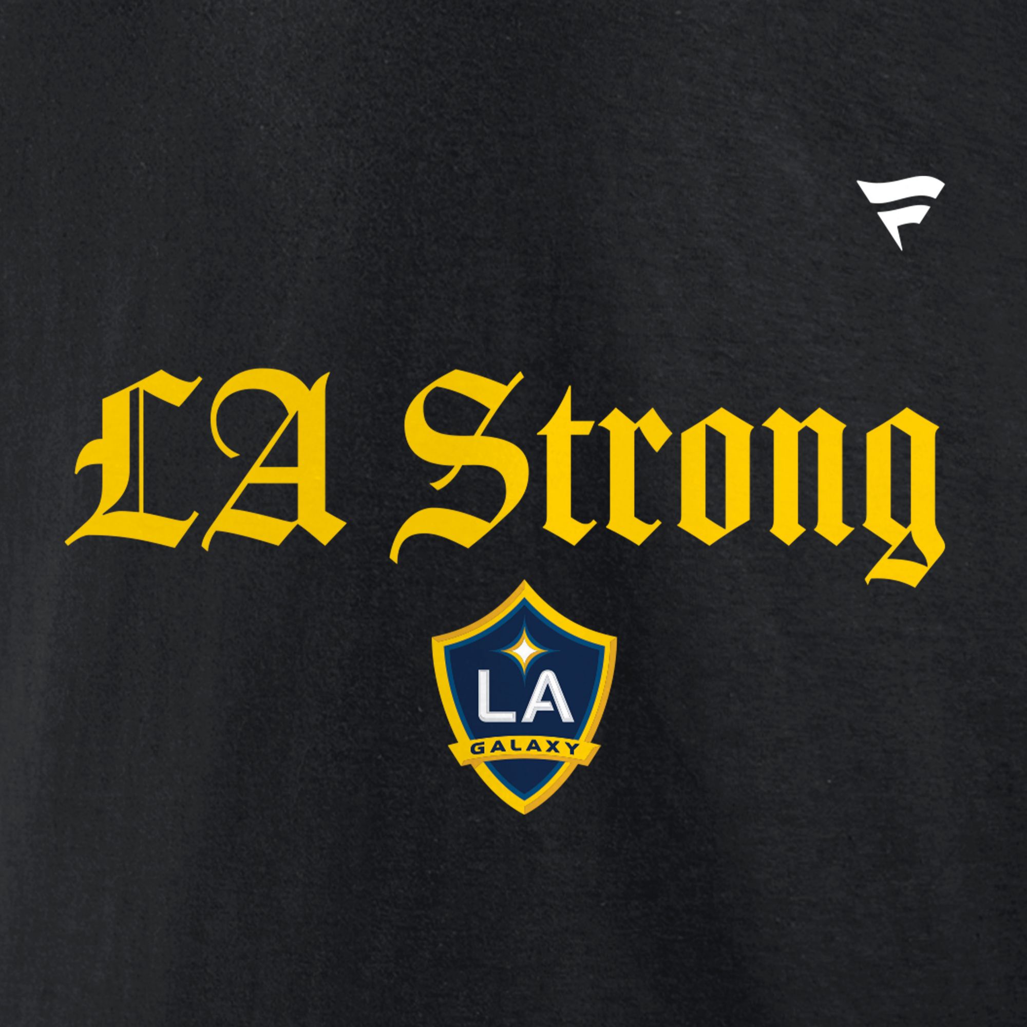 MLS Adult Los Angeles Galaxy LA Strong Black T-Shirt product image