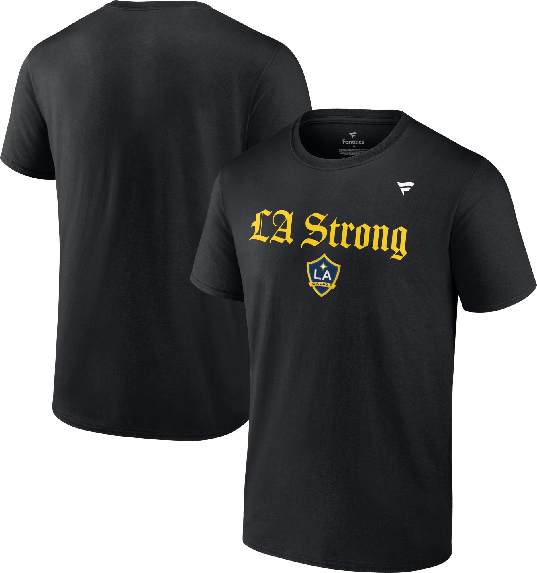 MLS Adult Los Angeles Galaxy LA Strong Black T-Shirt product image