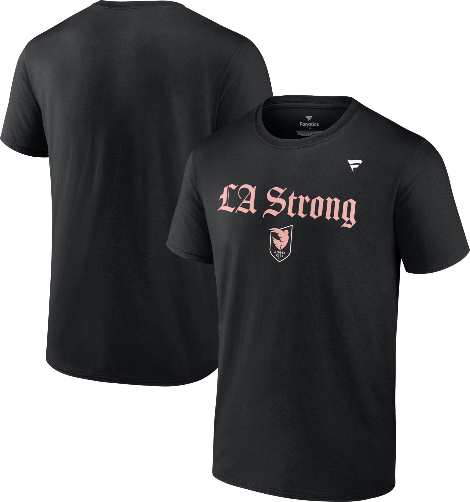 NWSL Adult Angel City FC LA Strong Black T-Shirt product image