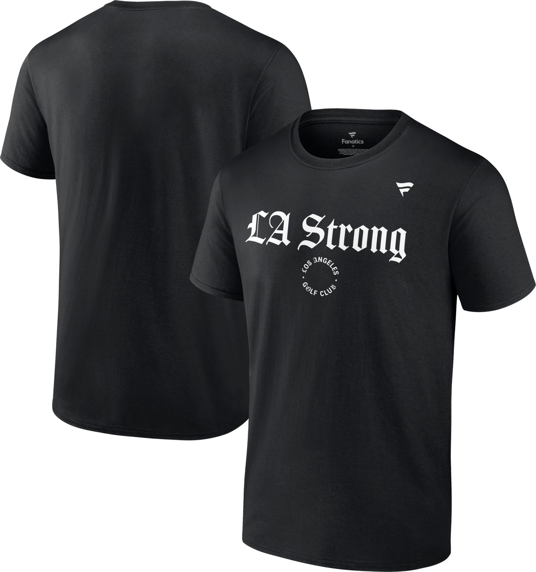 TGL Adult Los Angeles Golf Club LA Strong Black T-Shirt product image
