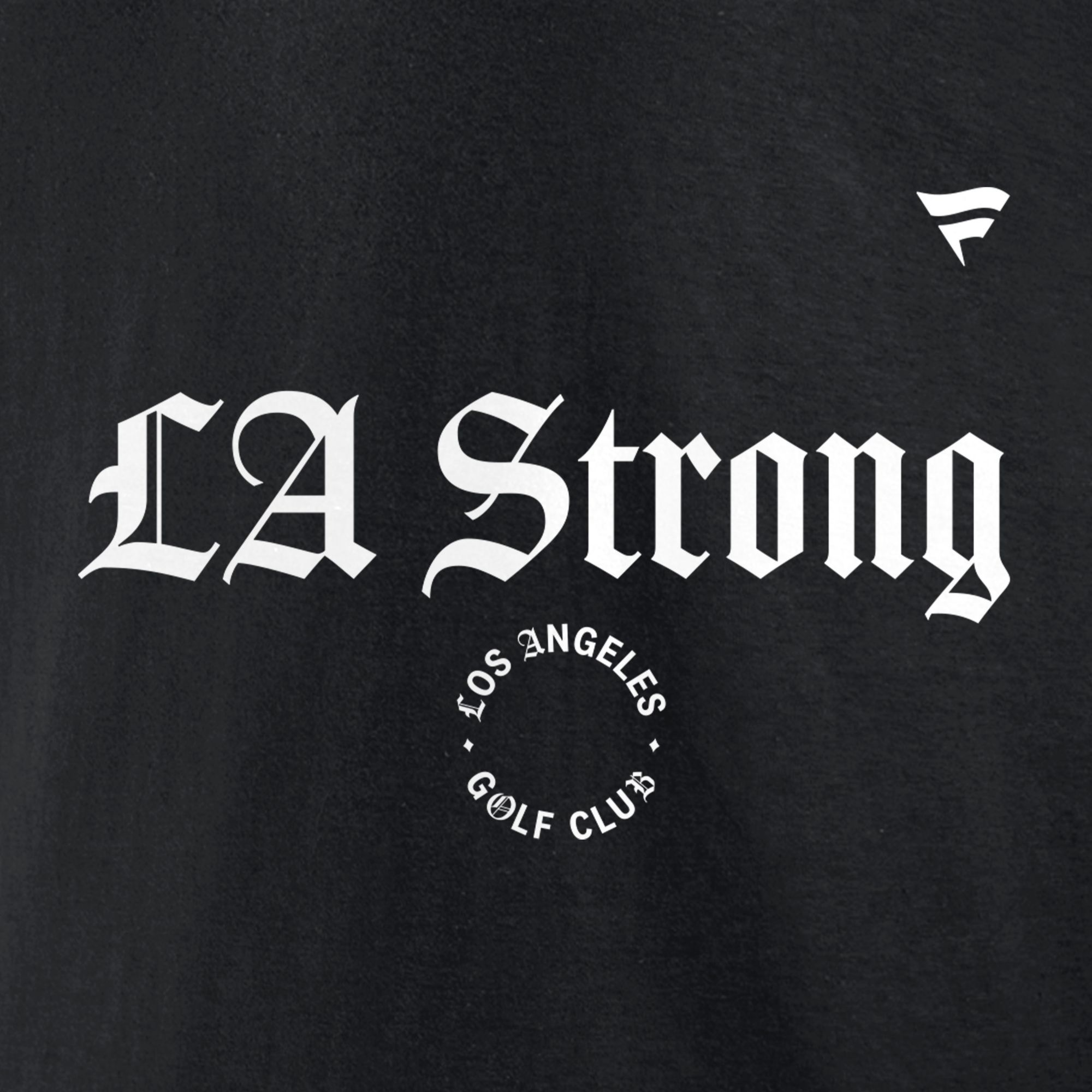 TGL Adult Los Angeles Golf Club LA Strong Black T-Shirt product image