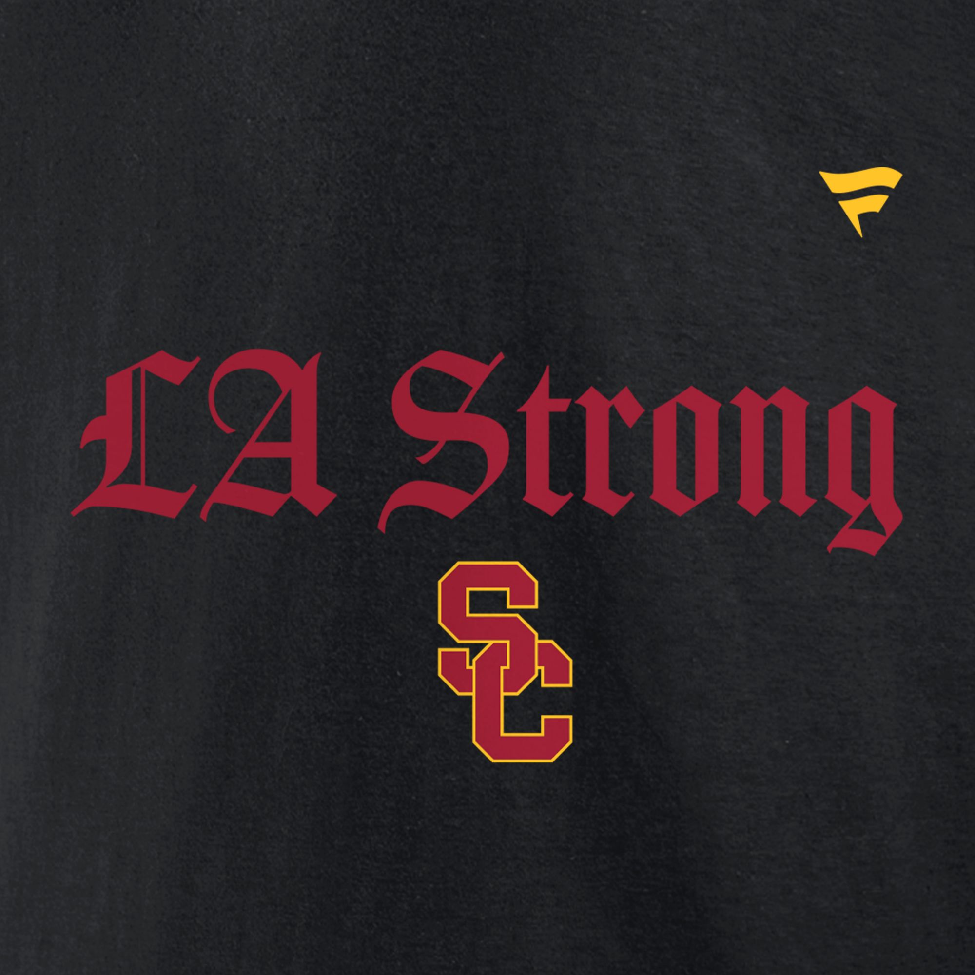 NCAA Adult USC Trojans LA Strong Black T-Shirt product image