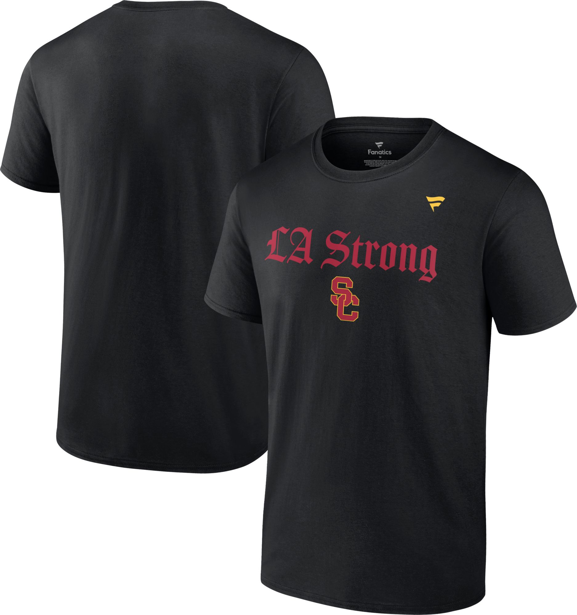 NCAA Adult USC Trojans LA Strong Black T-Shirt product image